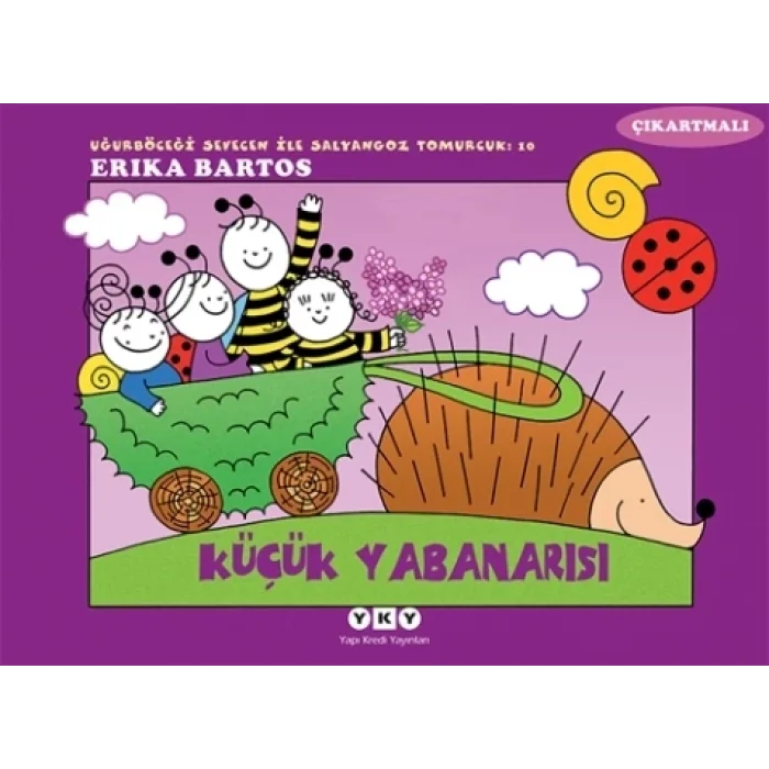 Uğurböceği Serisi 10 - Küçük Yabanarısı (Çıkartmalı)