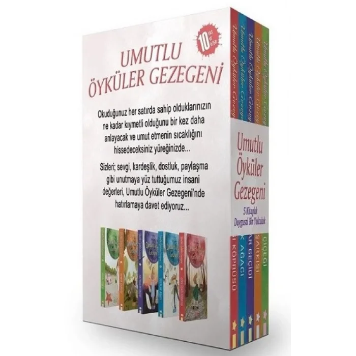 Umutlu Öyküler Gezegeni (5 Kitap Takım Kutulu)