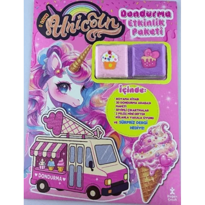 Unicorn Dondurma Etkinlik Paketi