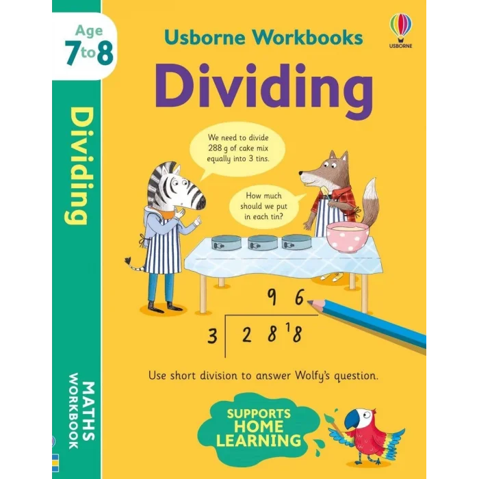 Usborne Workbooks Dividing 7-8