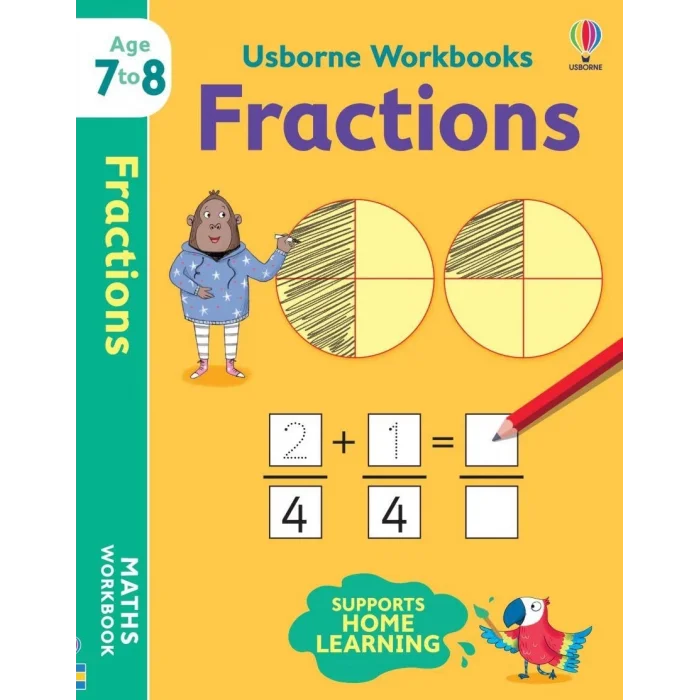 Usborne Workbooks Fractions 7-8