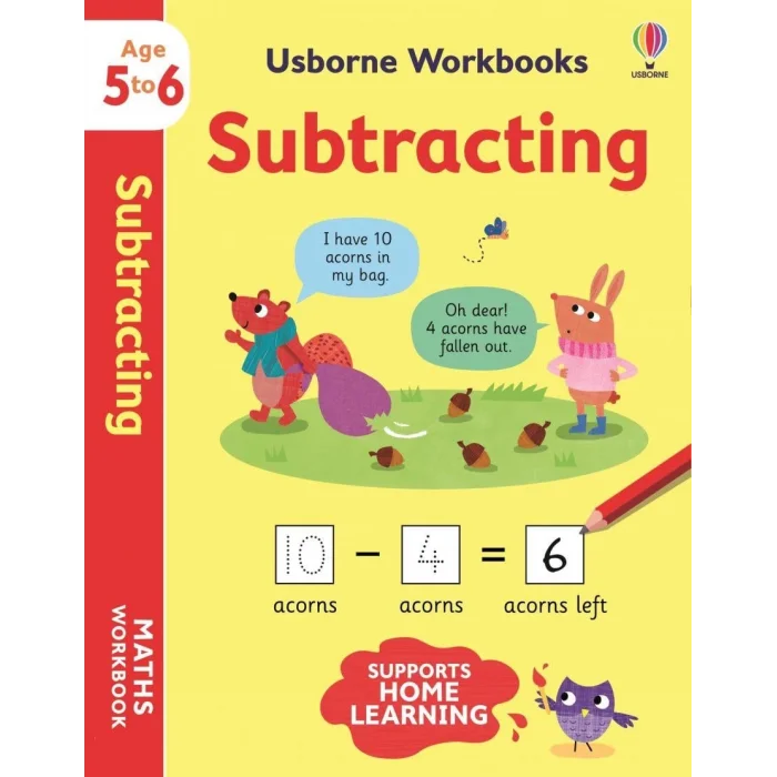 Usborne Workbooks Subtracting 5-6