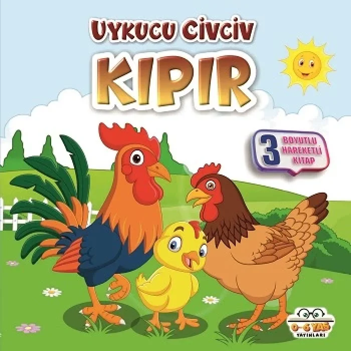 Uykucu Civciv Kıpır Kışın - Benim Canım Çiftliğim (Sıvama Cilt)