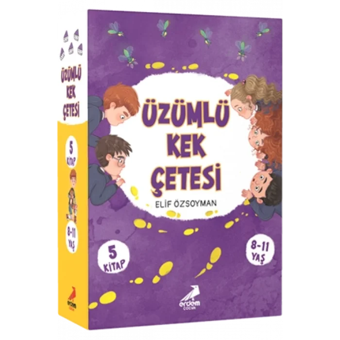 Üzümlü Kek Çetesi Dizisi - 5 Kitap