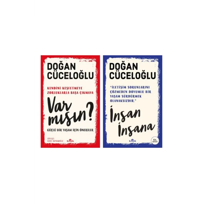Var Mısın ? + Insan Insana- 2 Kitap Set - Iş Bankası Özel Set Var Mısın ? Kitabı