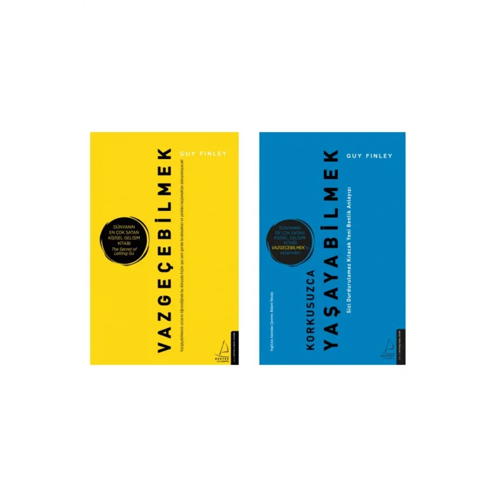 Vazgeçebilmek + Korkusuzca Yaşayabilmek- 2 Kitap Set - Iş Bankası Özel Set Vazgeçebilmek Kitabı