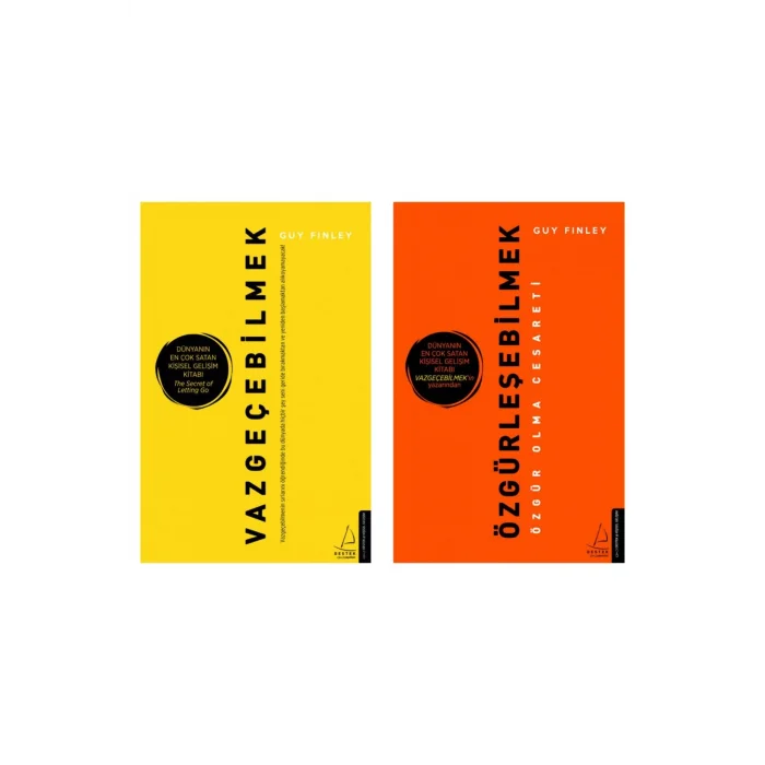 Vazgeçebilmek + Özgürleşebilmek- 2 Kitap Set - Iş Bankası Özel Set Vazgeçebilmek Kitabı