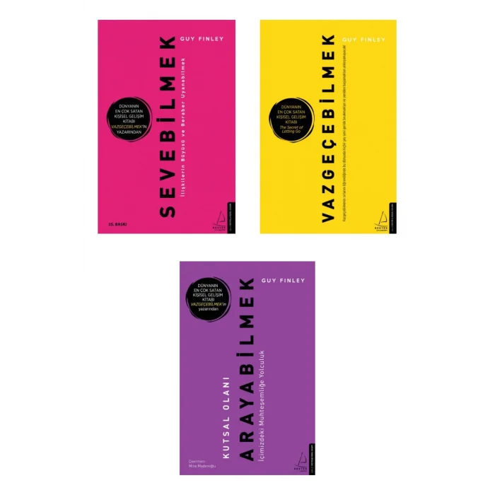 Vazgeçebilmek + Sevebilmek + Kutsal Olanı Arayabilmek- 3 Kitap Set - Iş Bankası Özel Set Vazgeçebilm