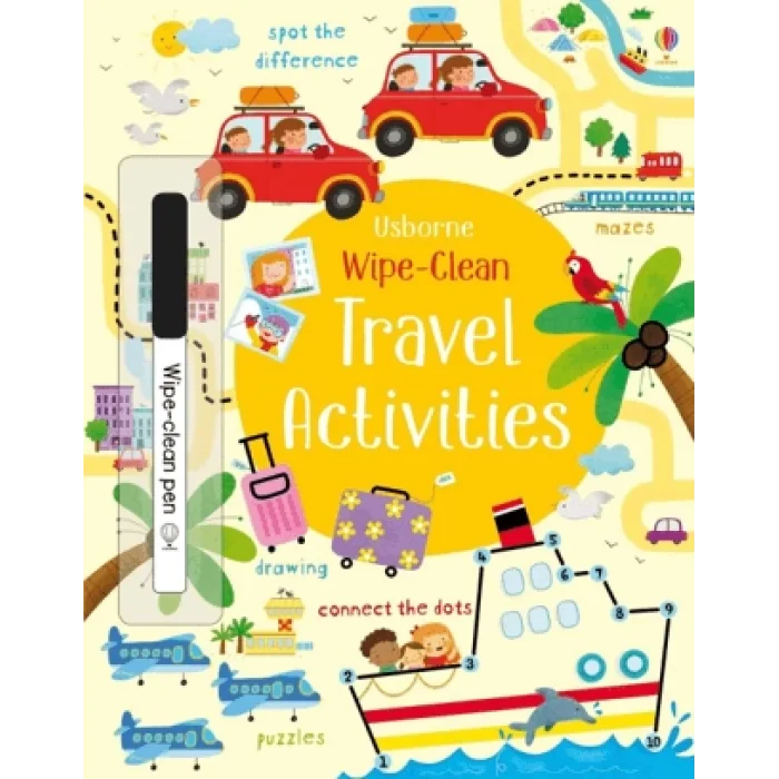Wipe-Clean Travel Activities