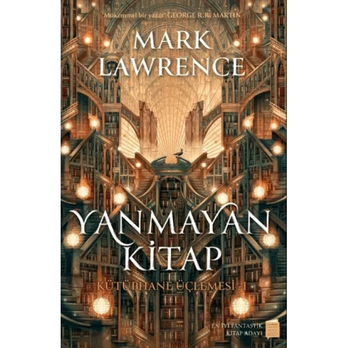 Yanmayan Kitap – Kütüphane Üçlemesi 1 (Ciltli)
