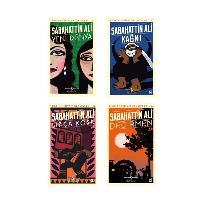 Yeni Dünya + Kağnı + Sırça Köşk + Değirmen- 4 Kitap Set
