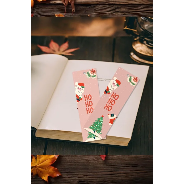 Yeni Yıl - Yılbaşı Temalı - Hediyelik-  Kitap Ayracı - 1 Adet