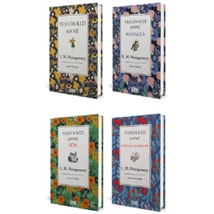 Yeşilin Kızı Anne Seti (Bez Ciltli, 4 Kitap Takım)