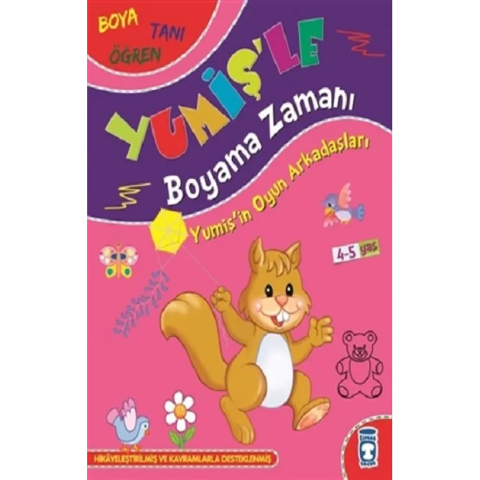 Yumişin Oyun Arkadaşları - Yumişle Boyama Zamanı