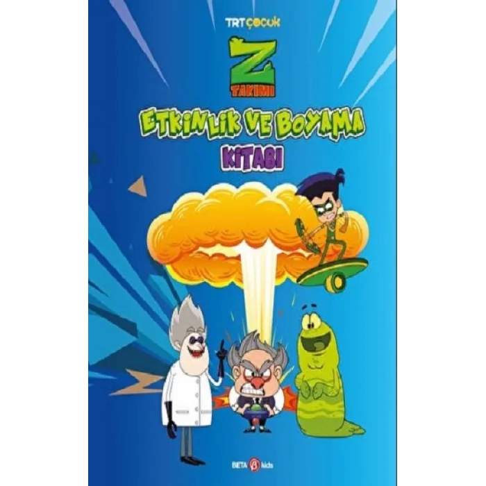 Z Takımı Etkinlik ve Boyama Kitabı 3