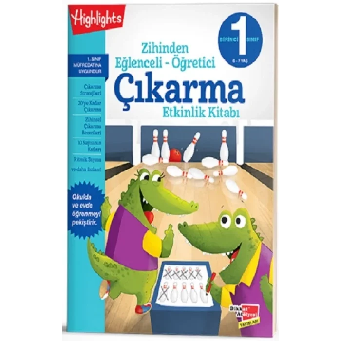 Zihinden Eğlenceli - Öğretici Çıkarma Etkinlik Kitabı