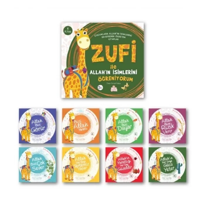 Zufi ile Allahın İsimlerini Öğreniyorum (8 Kitap)