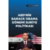 ABDnin Barack Obama Dönemi Suriye Politikası