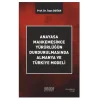 Anayasa Mahkemesince Yürürlüğün Durdurulmasında Almanya ve Türkiye Modeli