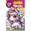 Anime Unicornlar Boyama Kitabı