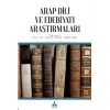 Arap Dili ve Edebiyatı Araştırmaları