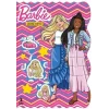 Barbie Bol Bol Boya - Bol Bol Yapıştır Boyama Kitabı - Çıkartma Hediyeli!