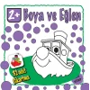 Boya ve Eğlen Mor Kitap