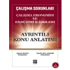 Çalışma Ekonomisi ve Endüstri İlişkileri Konu Anlatımı