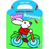 Çantalı Renkli Kolay Boyama- Mavi Kitap