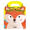 Çıkartmalı - Çantalı Kolay Boyama - Tilki