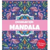 Çocuklar İçin Mandala - Lacivert
