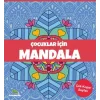 Çocuklar İçin Mandala - Mavi