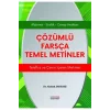 Çözümlü Farsça Temel Metinler