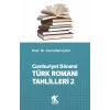 Cumhuriyet Dönemi Türk Romanı Tahlilleri 2
