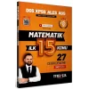 DGS KPSS ALES MEB-AGS Matematik YouTube Hocam İlk 15 Konu 27 Deneme Çözümlü