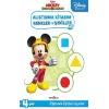 Disney Eğitsel Mickey ve Çılgın Yarışçılar Alıştırma Kitabım Renkler ve Şekiller