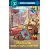 Disney Okuma Adımlarım - 2.Adım - Arabalar - Materın Doğum Günü süprizi