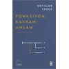 Fonksiyon, Kavram, Anlam