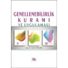 Genellenebilirlik Kuramı ve Uygulaması