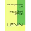 Halk Eğitimi Üzerine