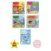 Hareketli Ev - Hareketli Park - Hareketli Hayvanlar - Hareketl Oyun - Eğitici Hareketli Kitap Set