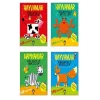 Hayvanlar Eğlenceli Şekiller (4 Kitaplık Set)