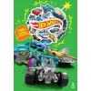 Hot Wheels Boyama Kitabı Çıkartma Bombası 100 + Harika Çıkartma