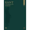 Kant Çalışmaları Dergisi Sayı 2