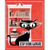 Kitap Okuma Ajandası - Gözlüklü Kedi