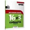 KPSS İhtiyacın Kadar Coğrafya 16+3 Deneme