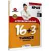KPSS İhtiyacın Kadar Türkçe 16+3 Deneme