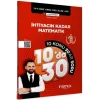KPSS MEB-AGS YKS TYT MSÜ DGS ALES İhtiyacın Kadar Matematik 10 da 30 Konu Anlatımlı Soru Bankası Çözümlü