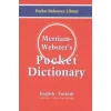 Merriam Websters Pocket Dictionary English - Turkish  / Cep Sözlüğü
