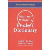 Merriam - Websters Pocket Dictionary / English - Turkish / Turkish - English